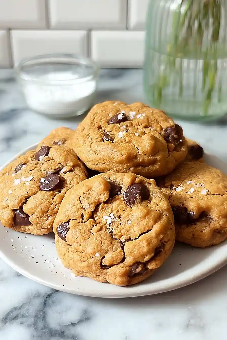 sourdough pumpkin chocolate chip cookies