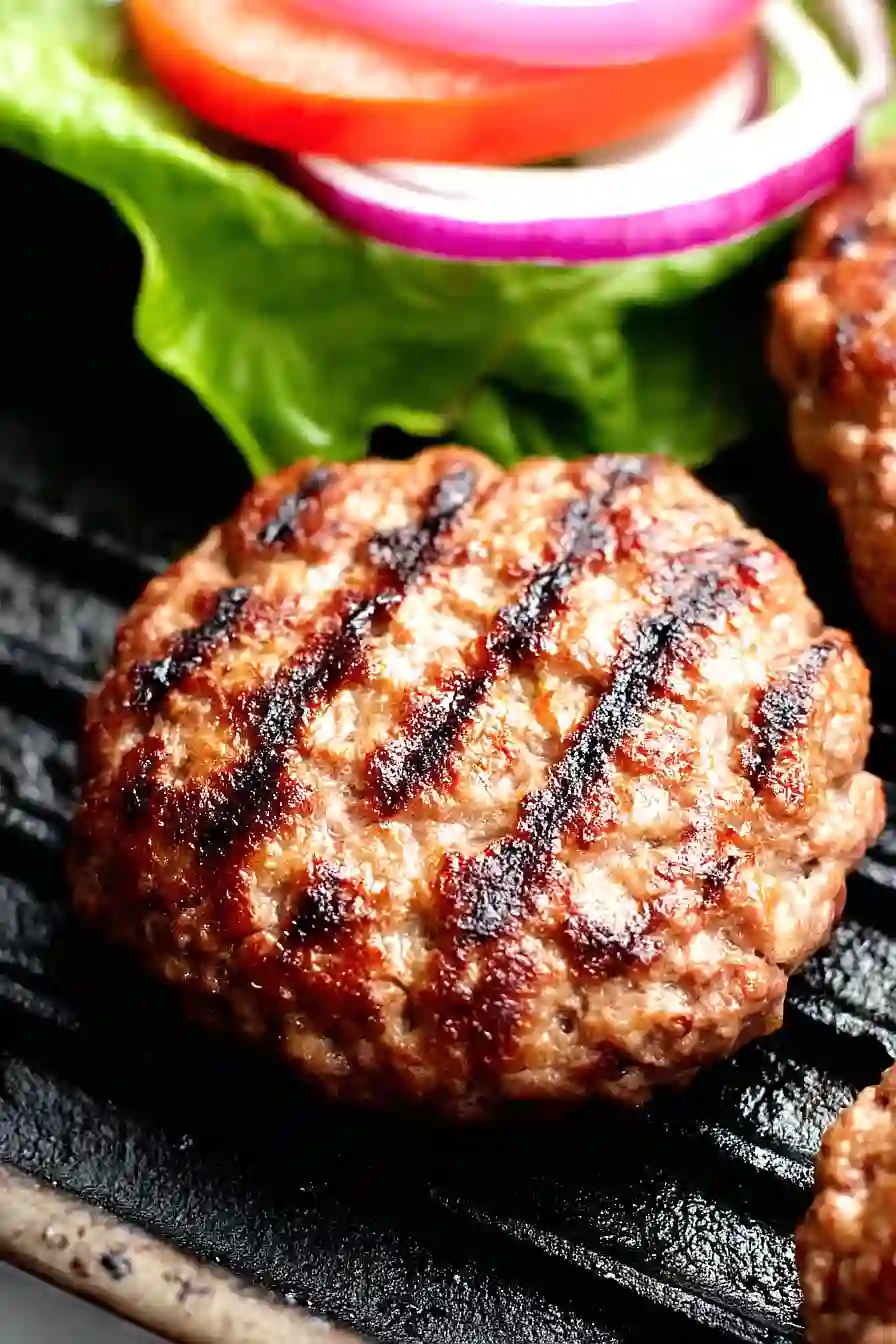 grilled turkey burger
