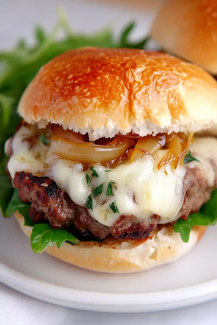 caramelized onion sliders