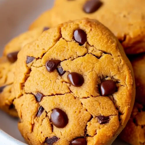 almond flour chocolate chip pumpkin cookies