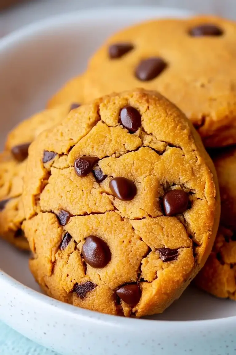 almond flour chocolate chip pumpkin cookies