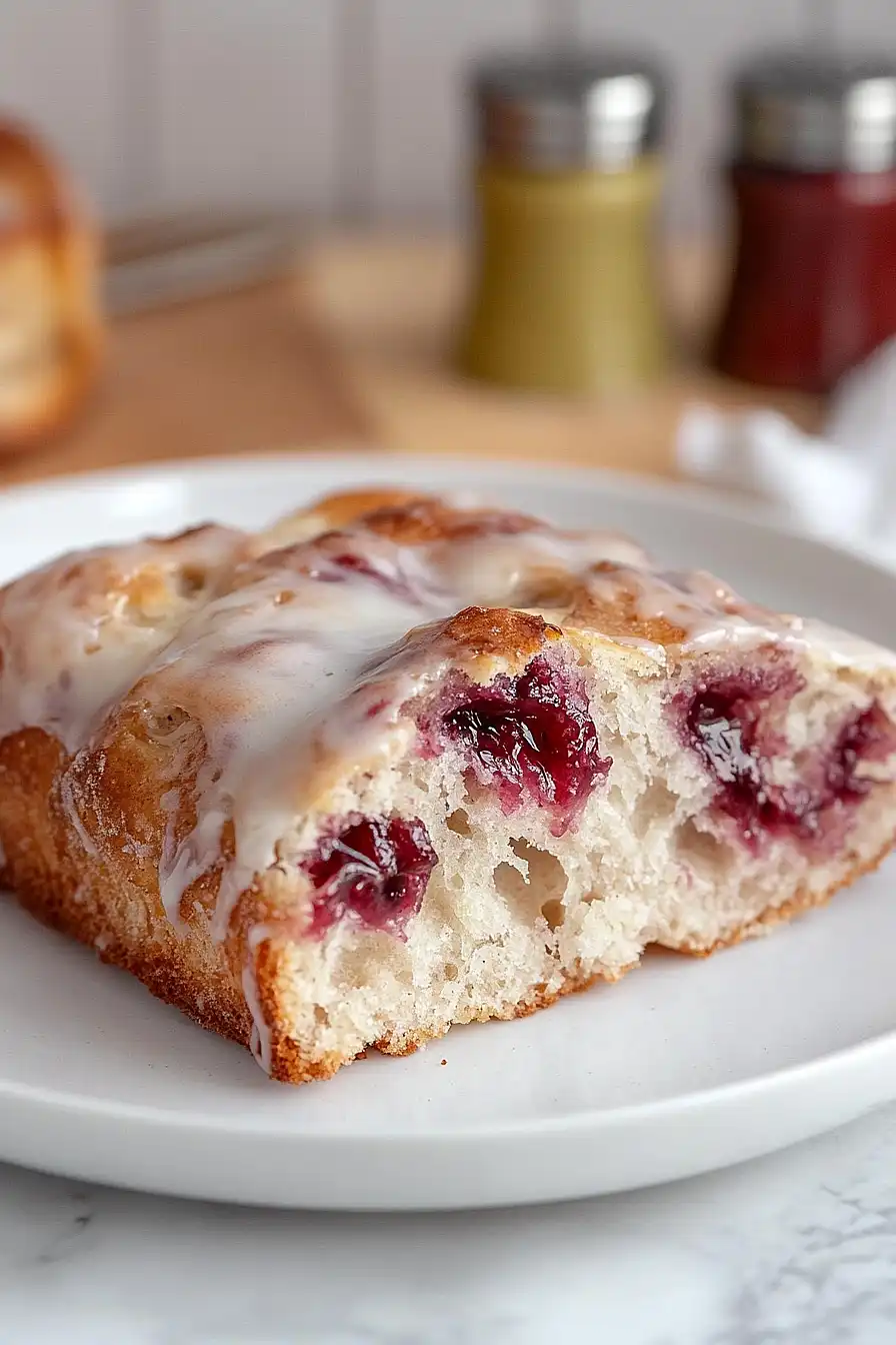 jam donut focaccia