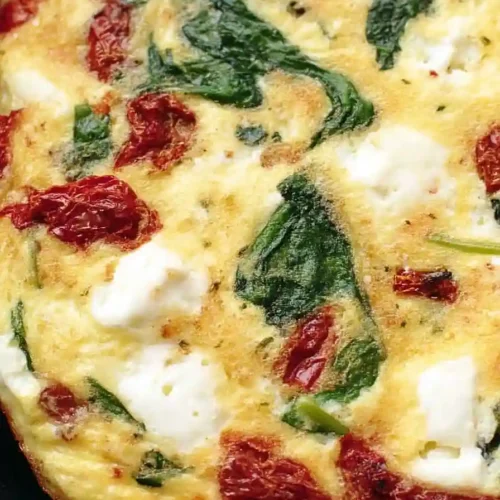 sun dried tomato frittata