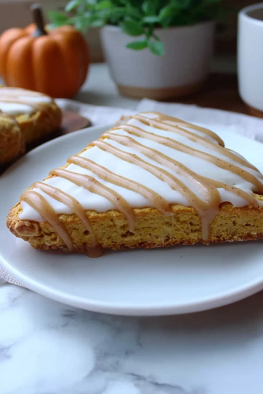 fresh milled pumpkin scones
