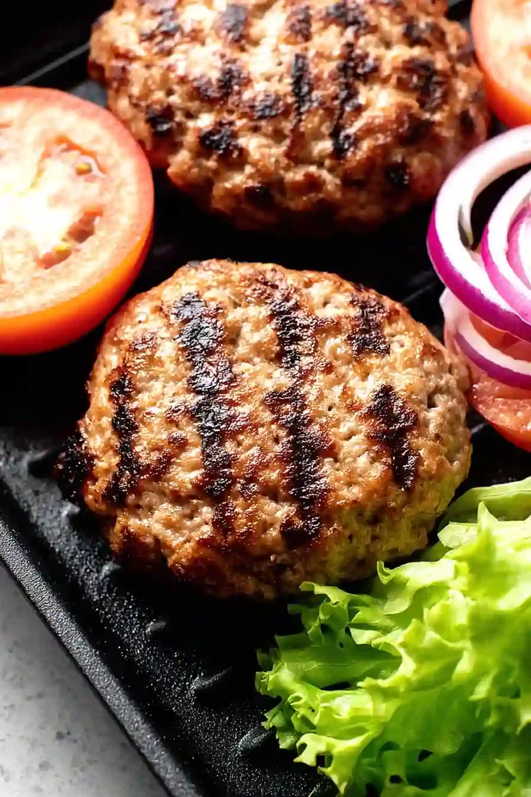grilled turkey burger