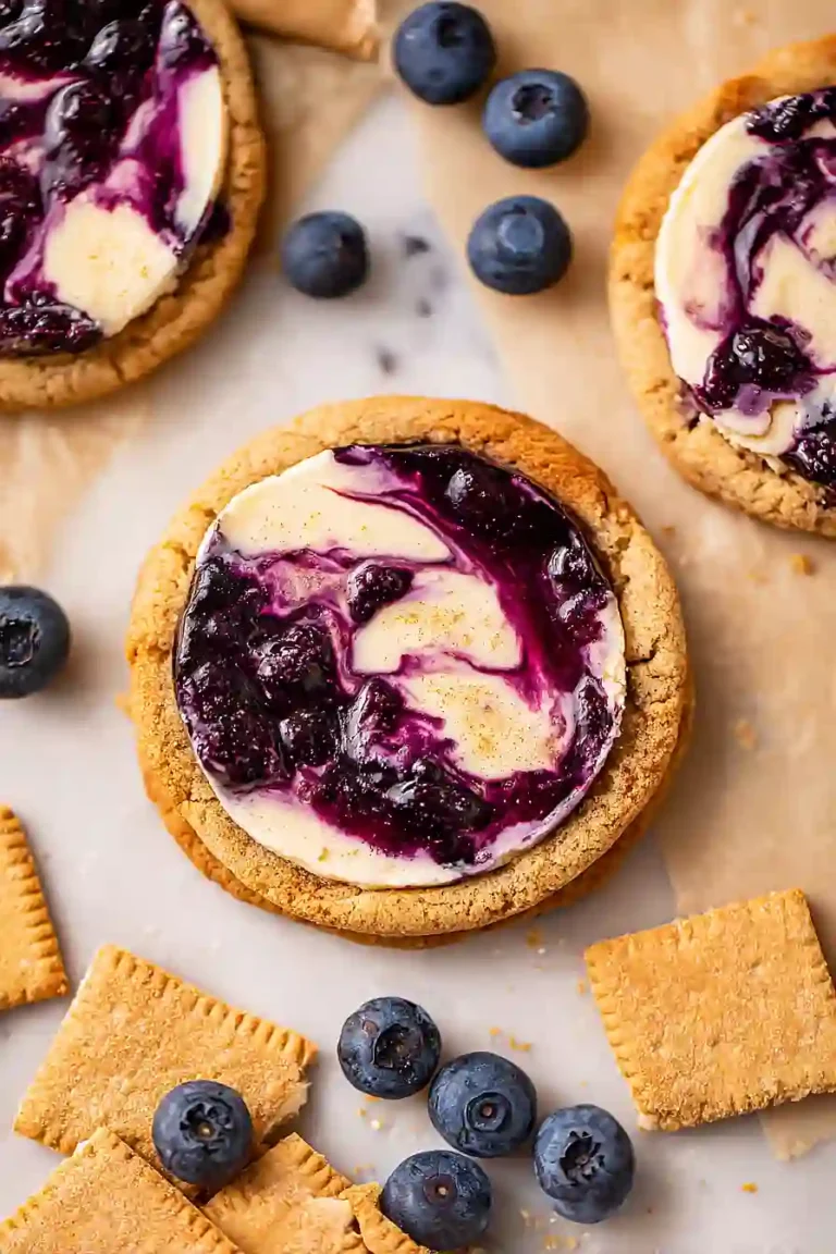 blueberry swirl cookies