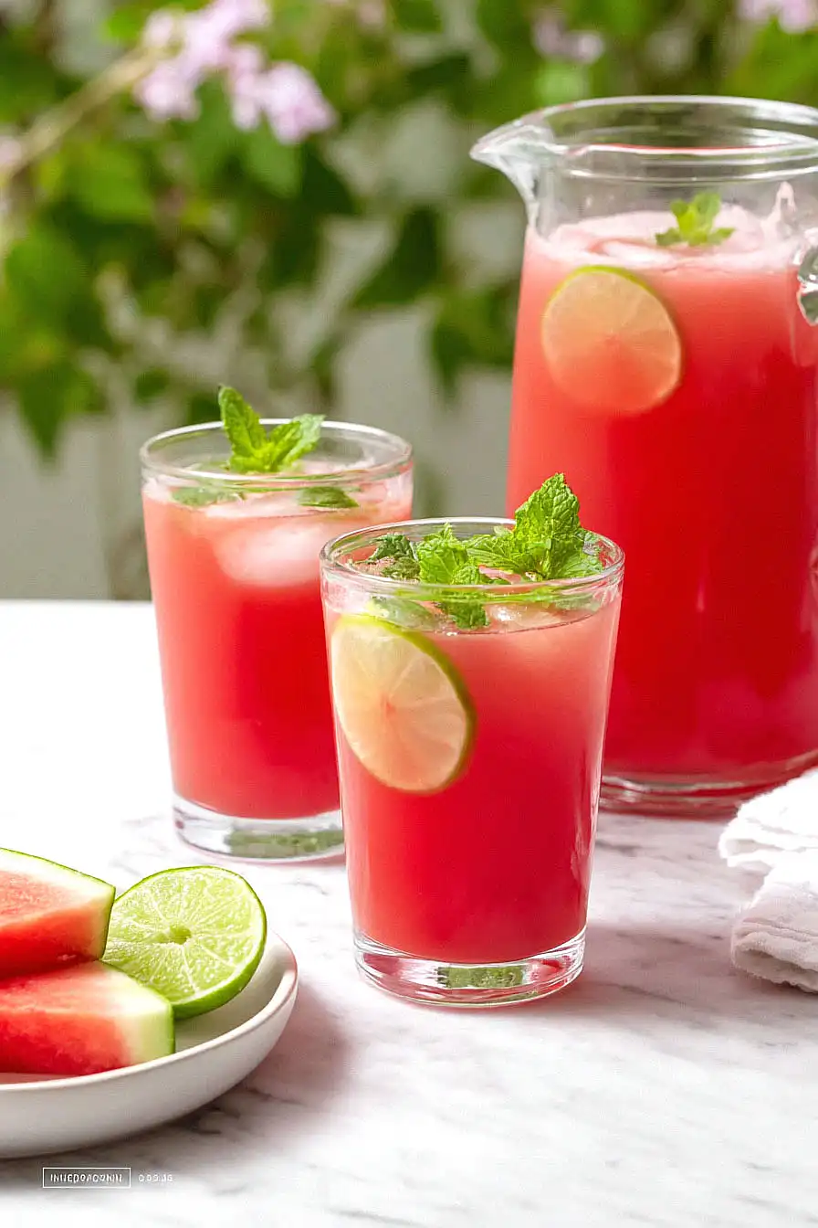 watermelon agua fresca 