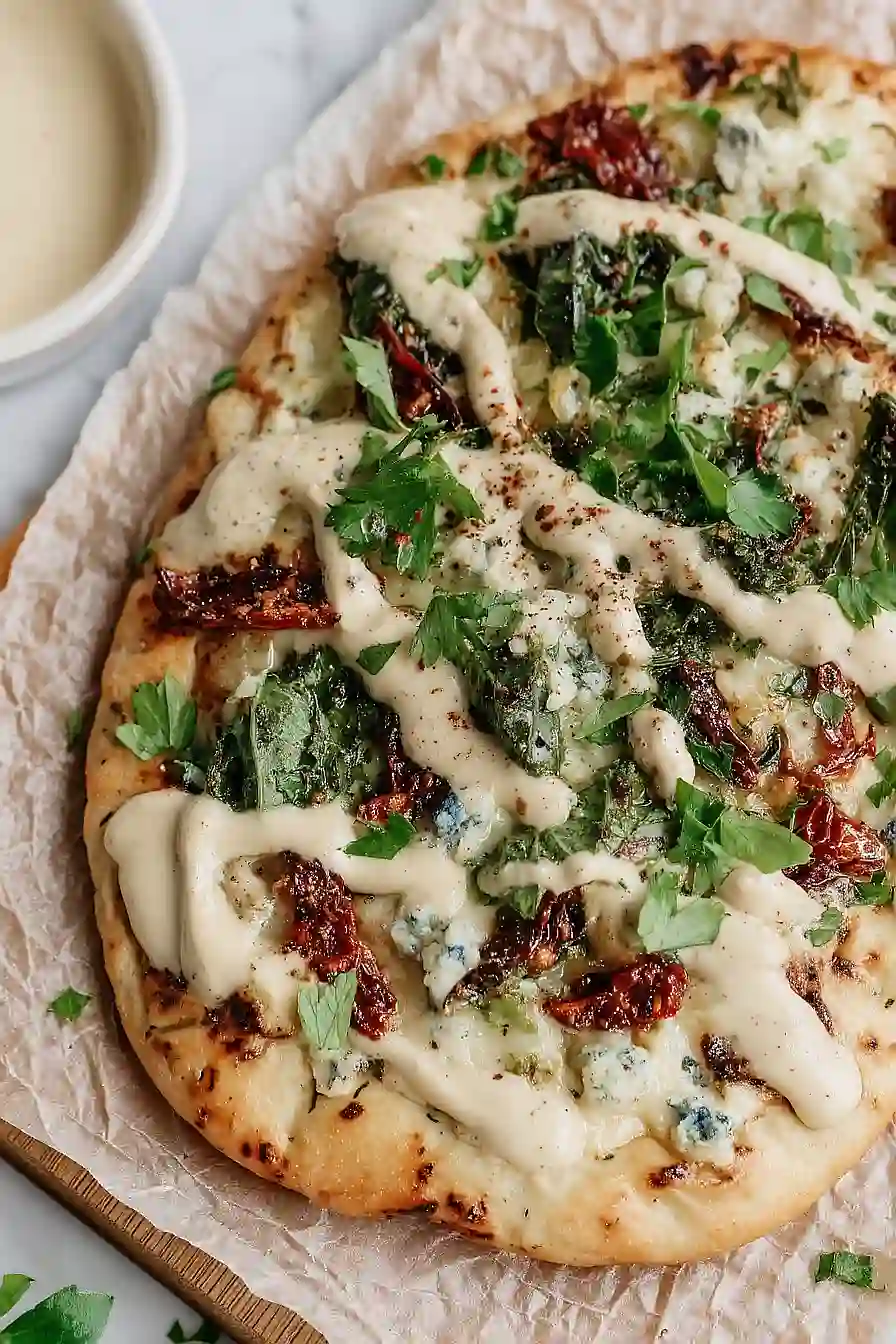 sun dried tomato flatbread