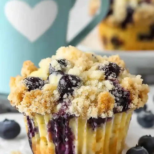 Blueberry Cream Cheese Muffins