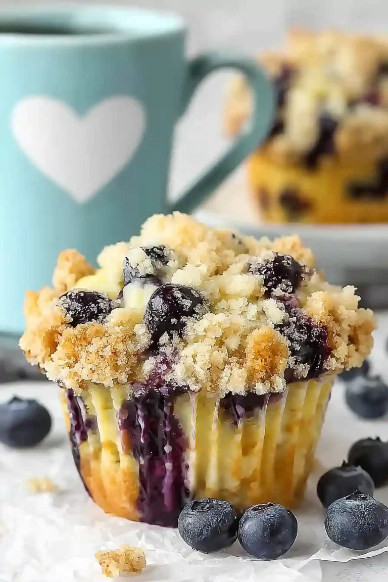 Blueberry Cream Cheese Muffins