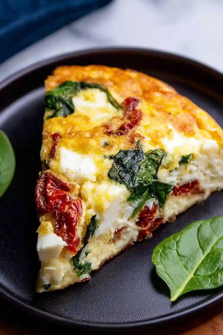 sun dried tomato frittata
