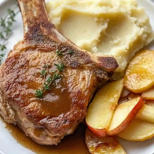 crockpot apple cider pork chops