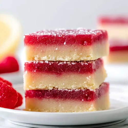 lemon raspberry bars