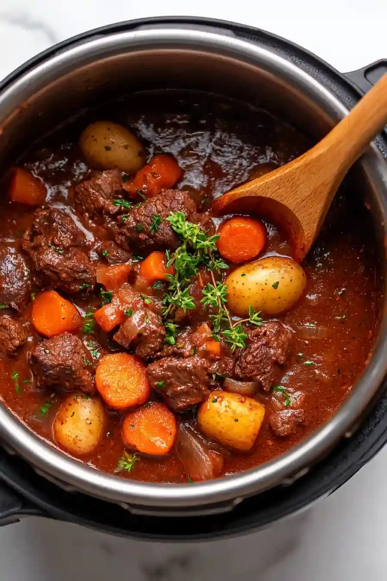 instant pot beef bourguignon
