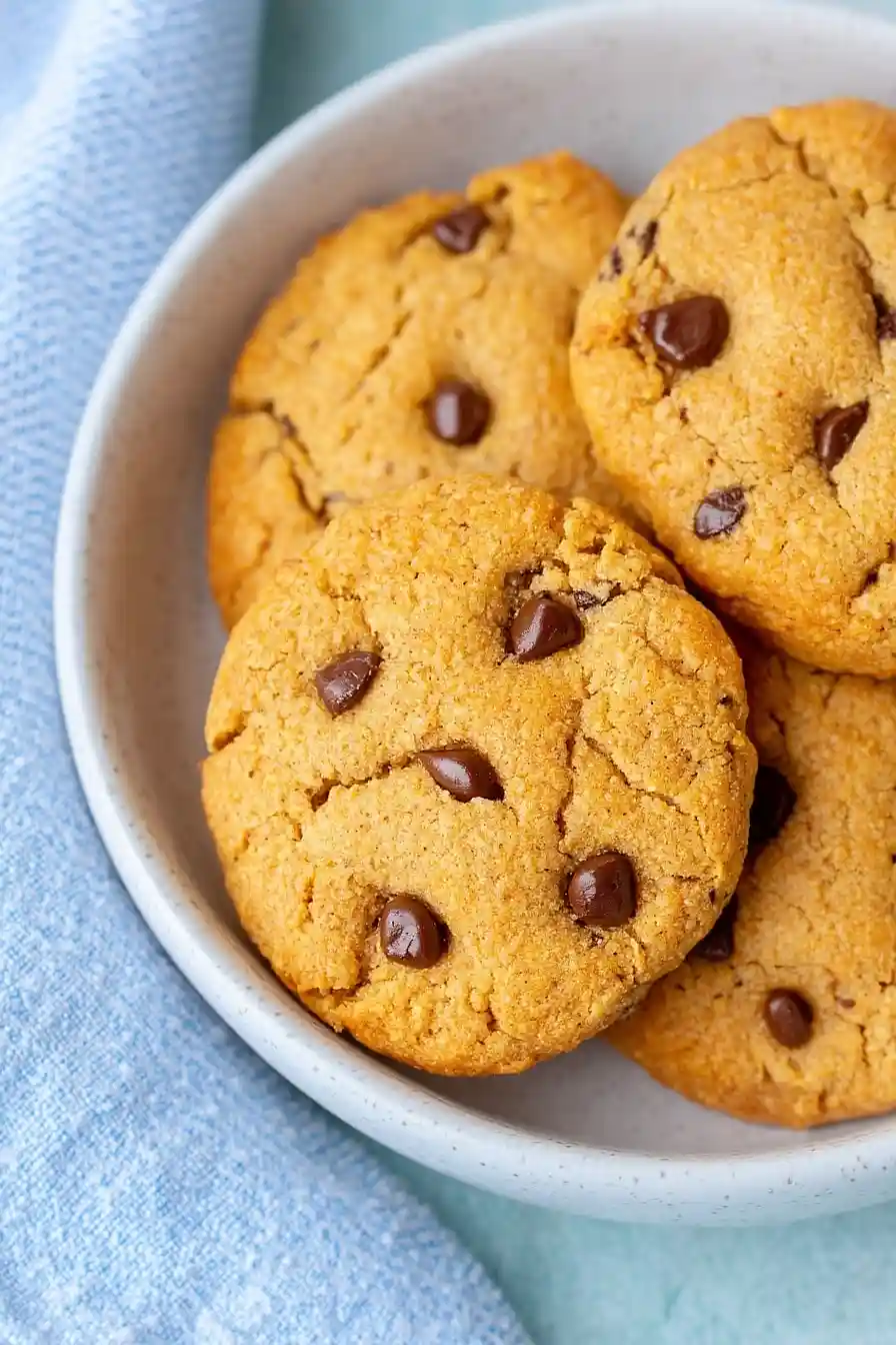 almond flour chocolate chip pumpkin cookies