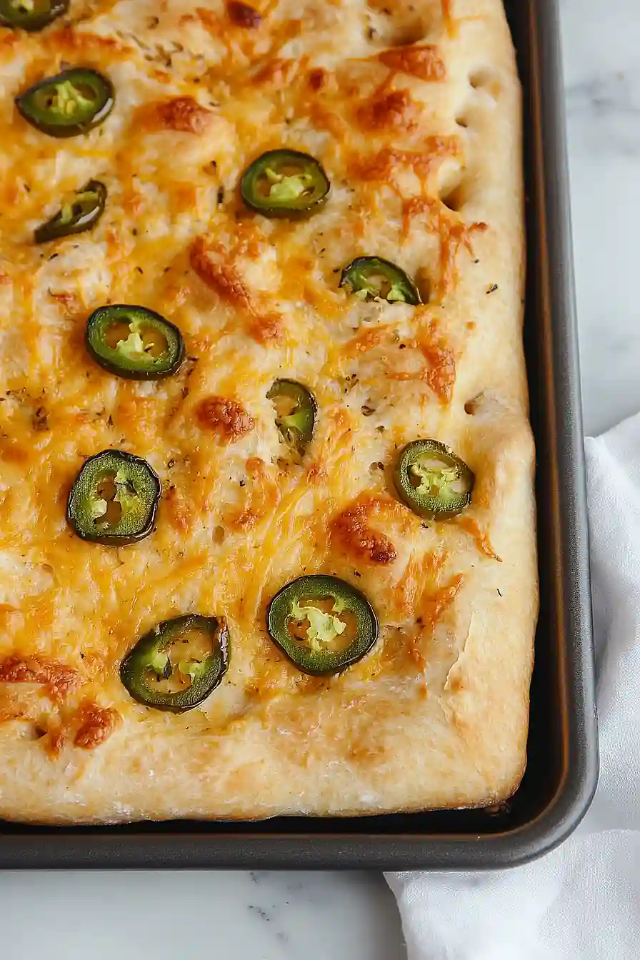 jalapeño focaccia