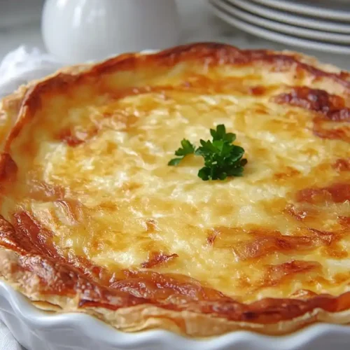 caramelized onions pie