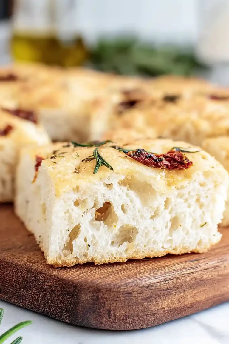 sun dried tomato focaccia