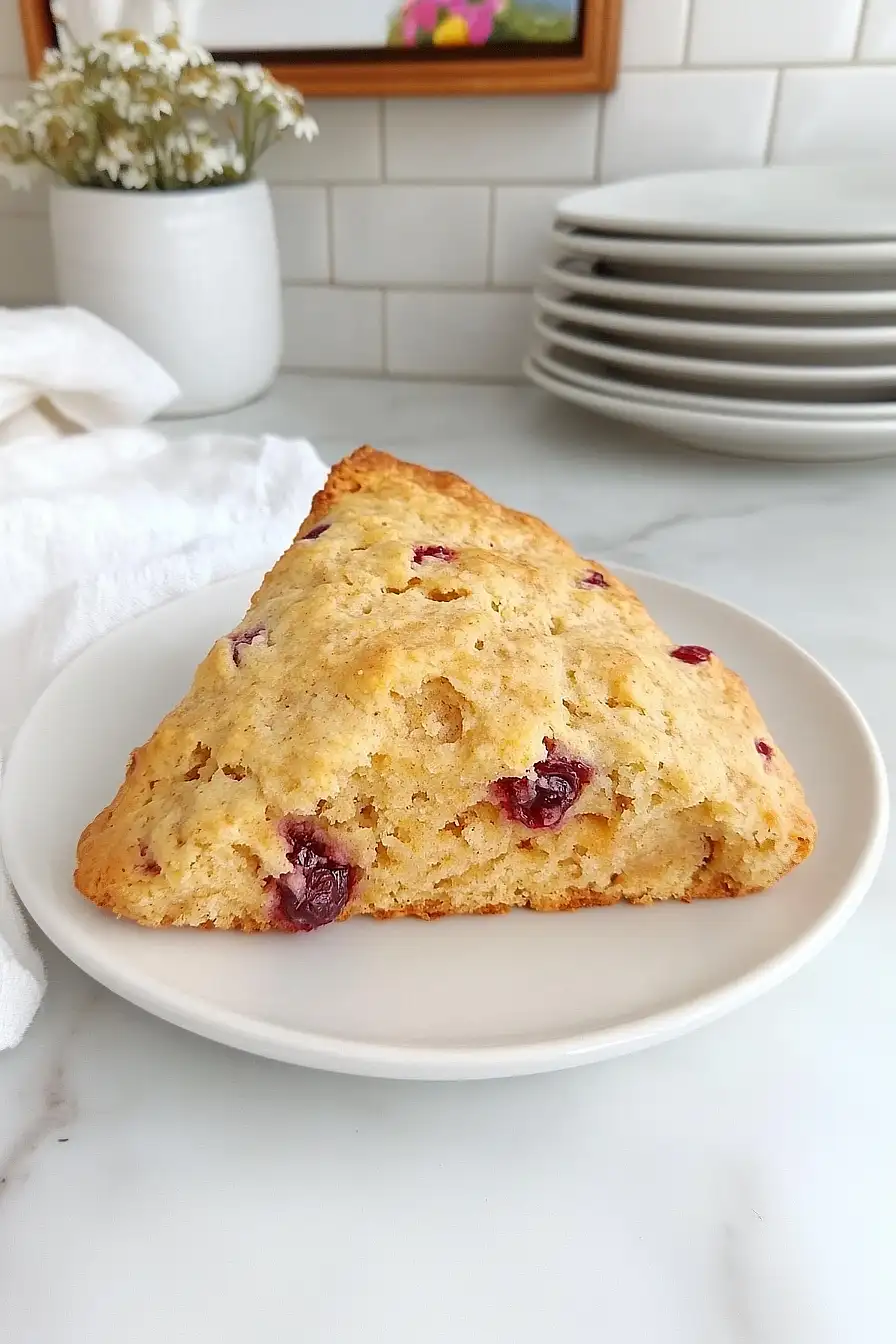 pumpkin cranberry scones