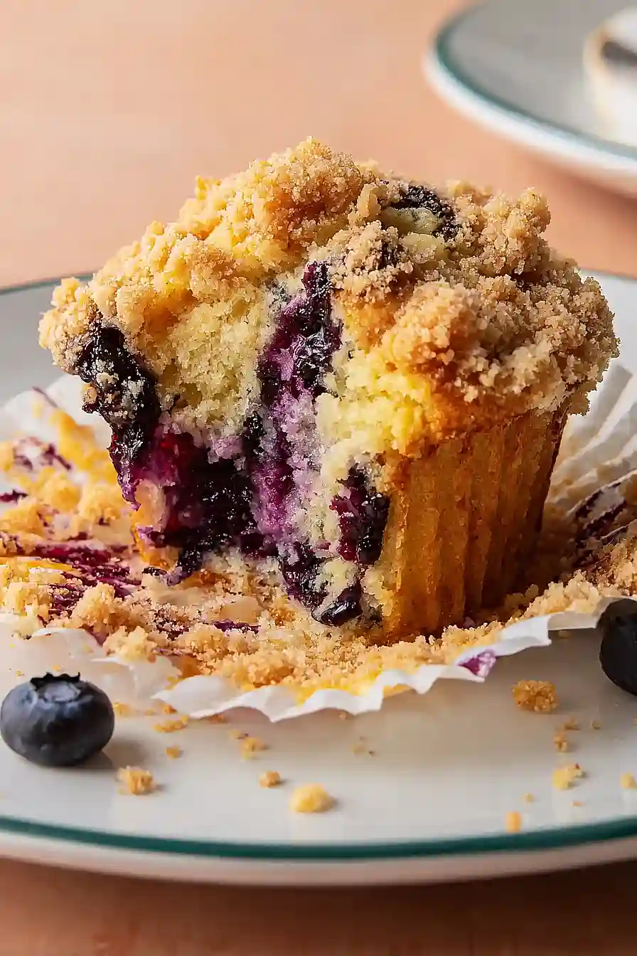 Blueberry Streusel Muffins