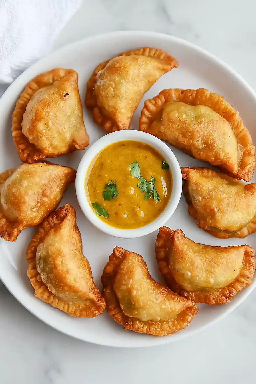 fried chicken momos