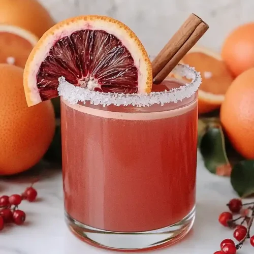blood orange apple cider margarita