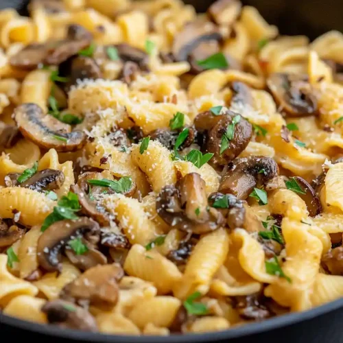mushroom pasta without cream