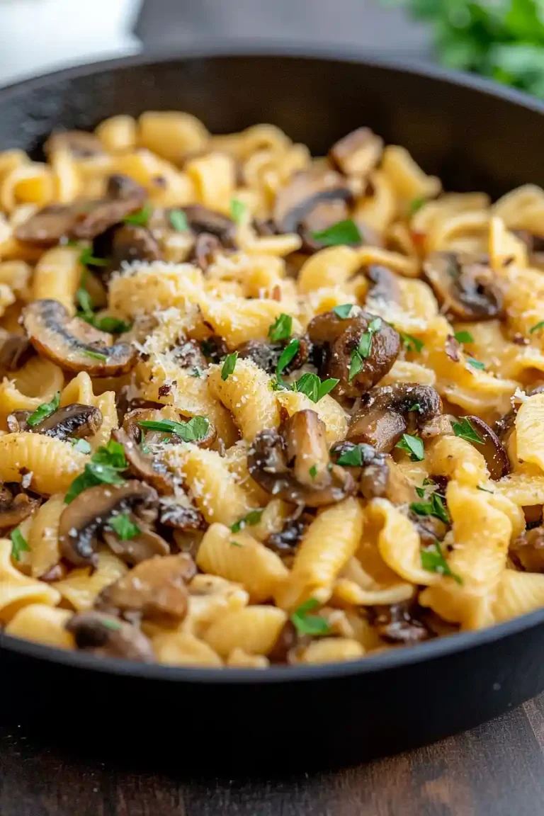 mushroom pasta without cream