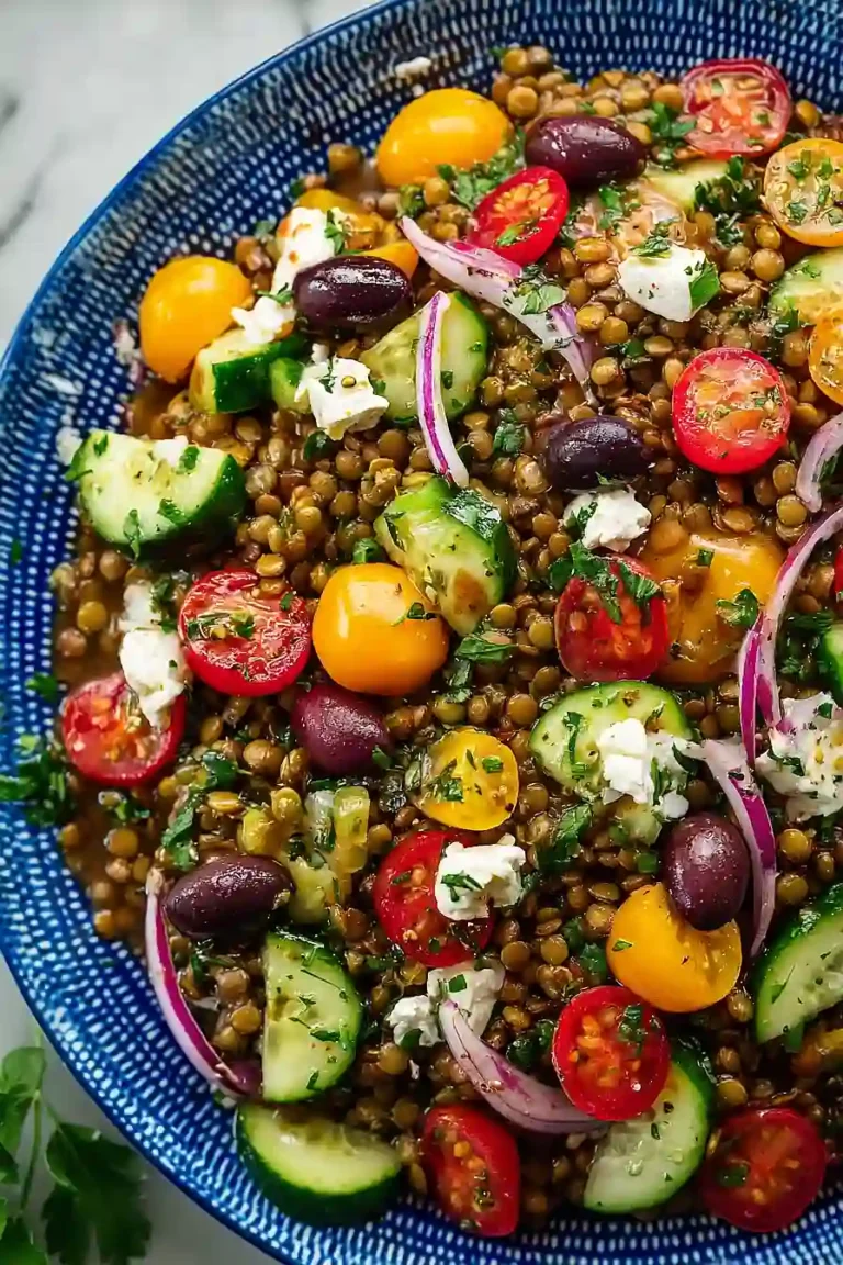 Mediterranean Lentil Salad