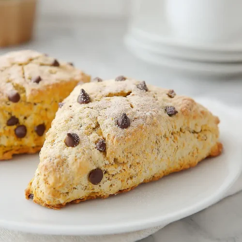 chocolate chip pumpkin scones