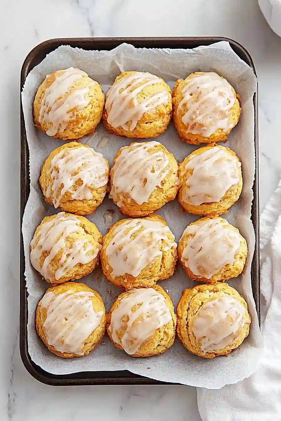 pumpkin pecan scones with brown butter glaze