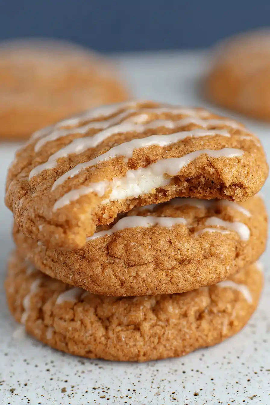 vegan pumpkin cheesecake cookies