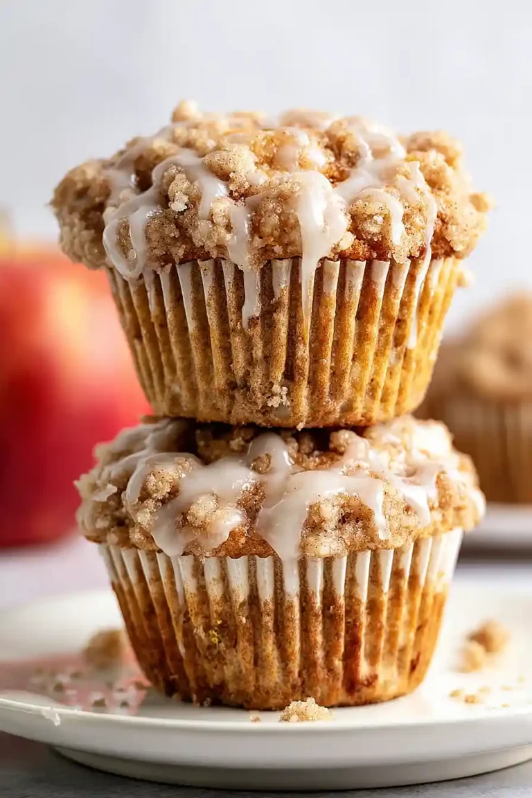 Apple Crumble Muffins