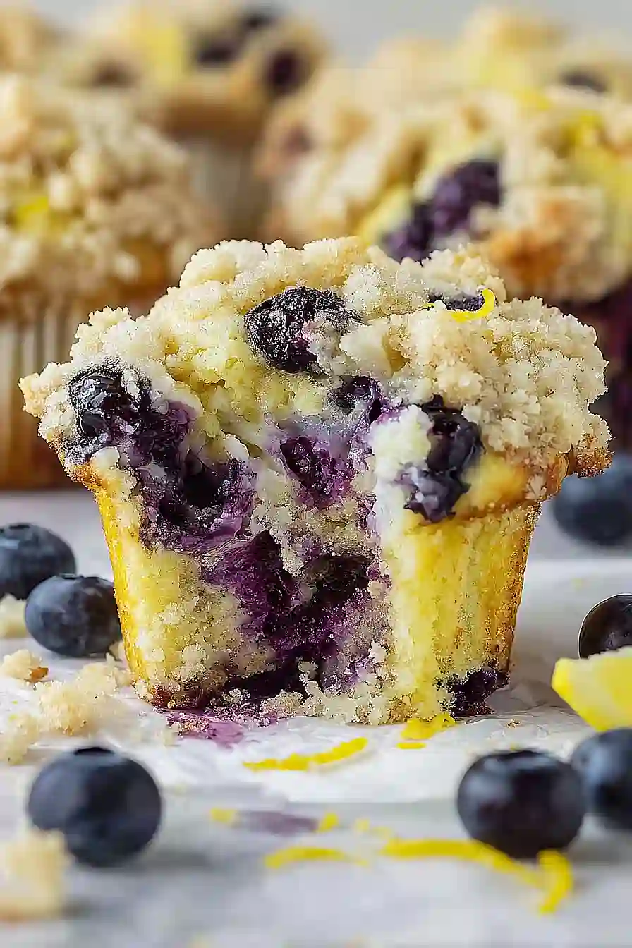 Lemon Blueberry Muffins
