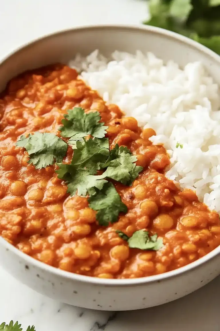 tikka masala lentils