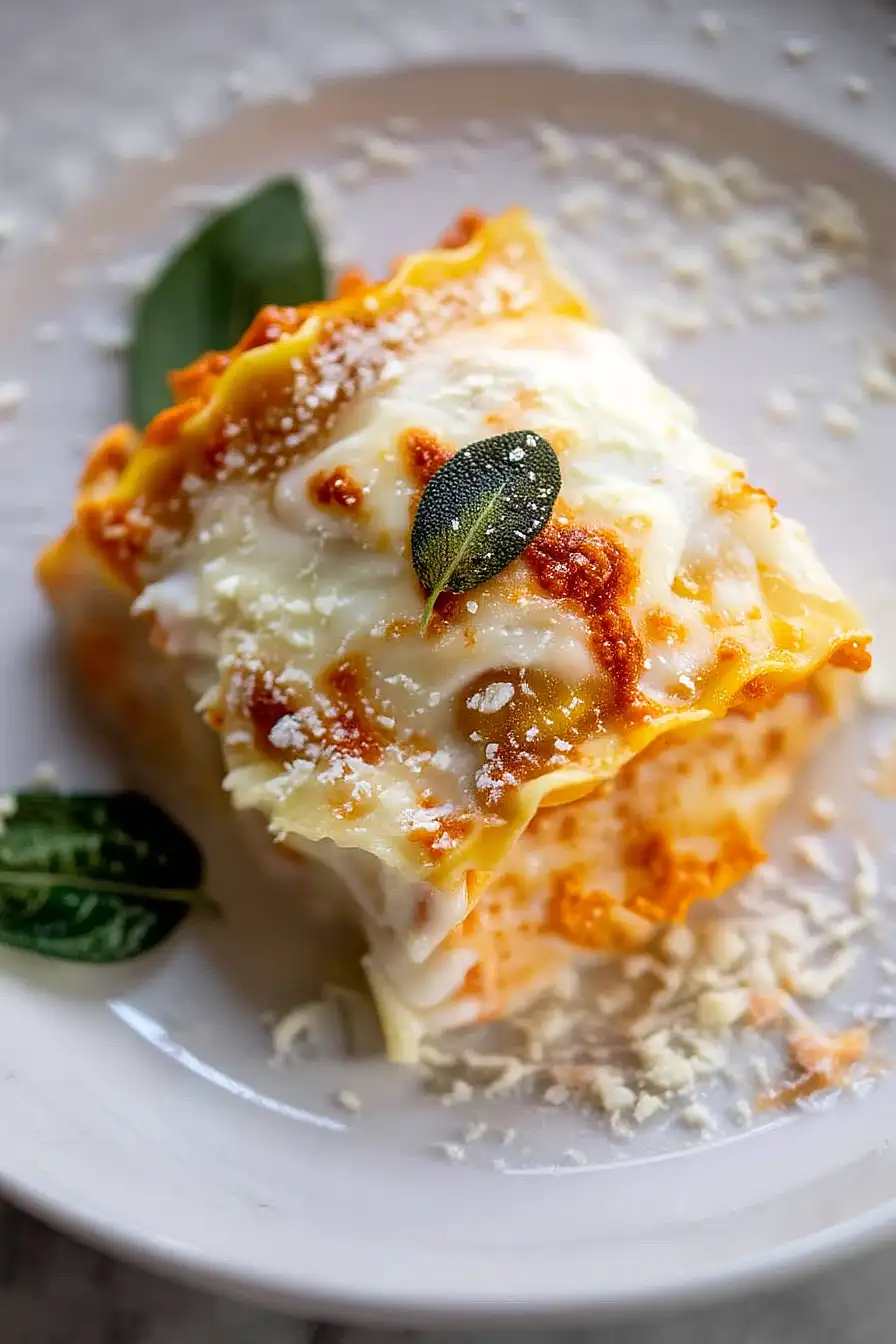 pumpkin lasagna roll ups