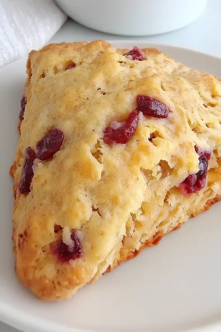 pumpkin cranberry scones
