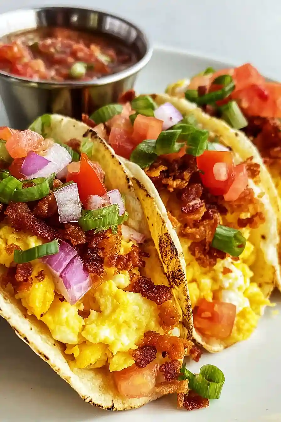 air fryer breakfast tacos