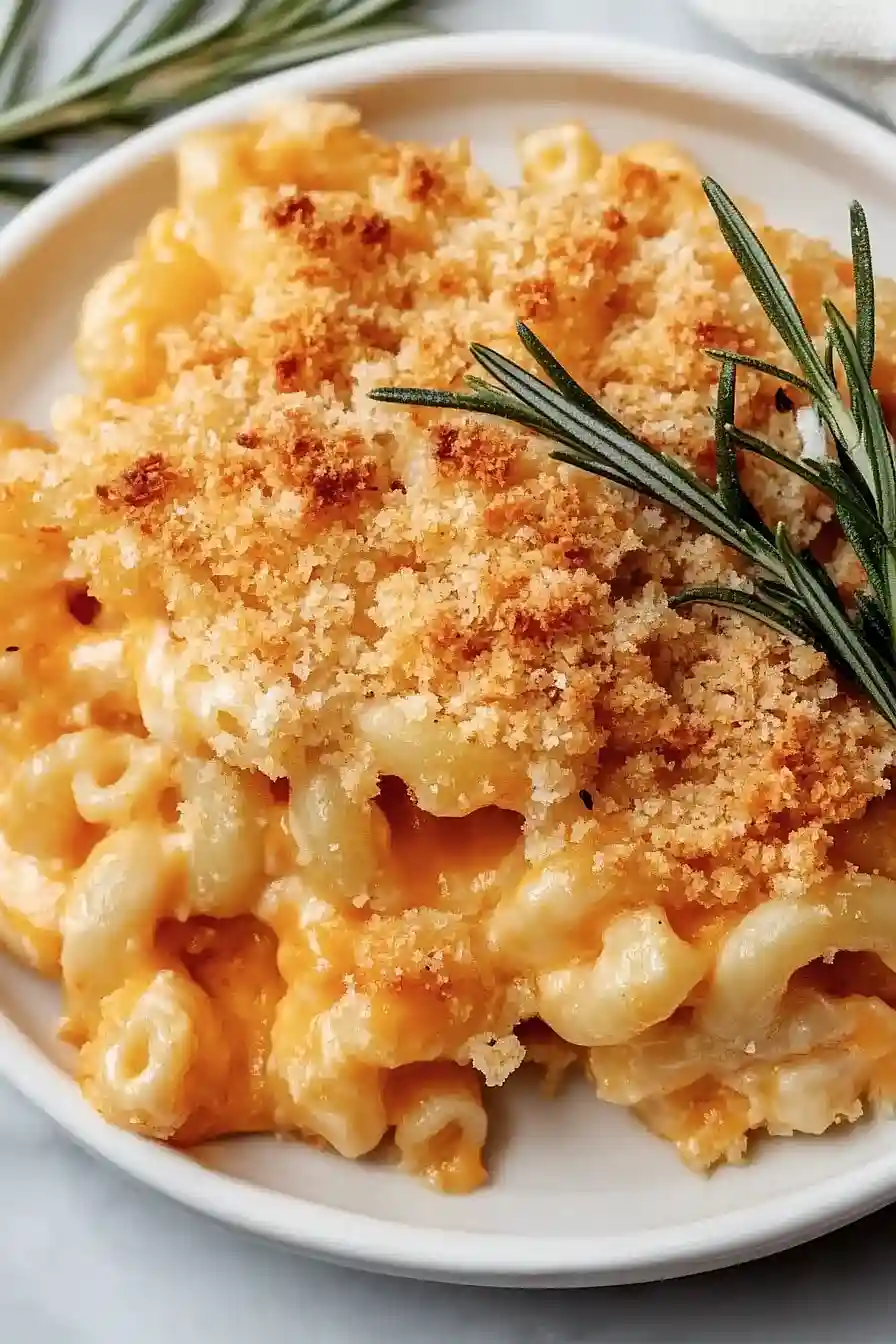baked butternut squash mac and cheese 
