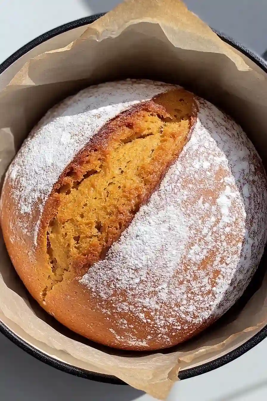 dutch oven pumpkin bread