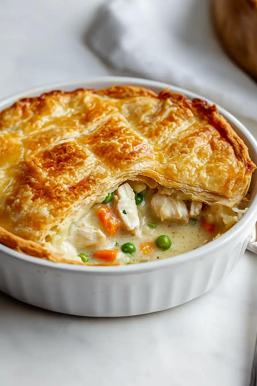 air fryer chicken pot pie