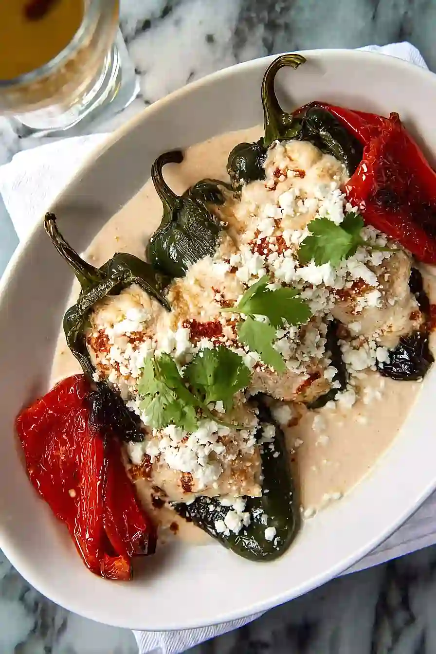 chiles rellenos de queso