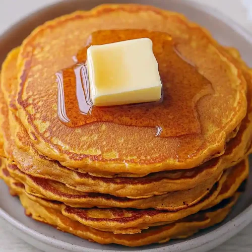 einkorn pumpkin pancakes