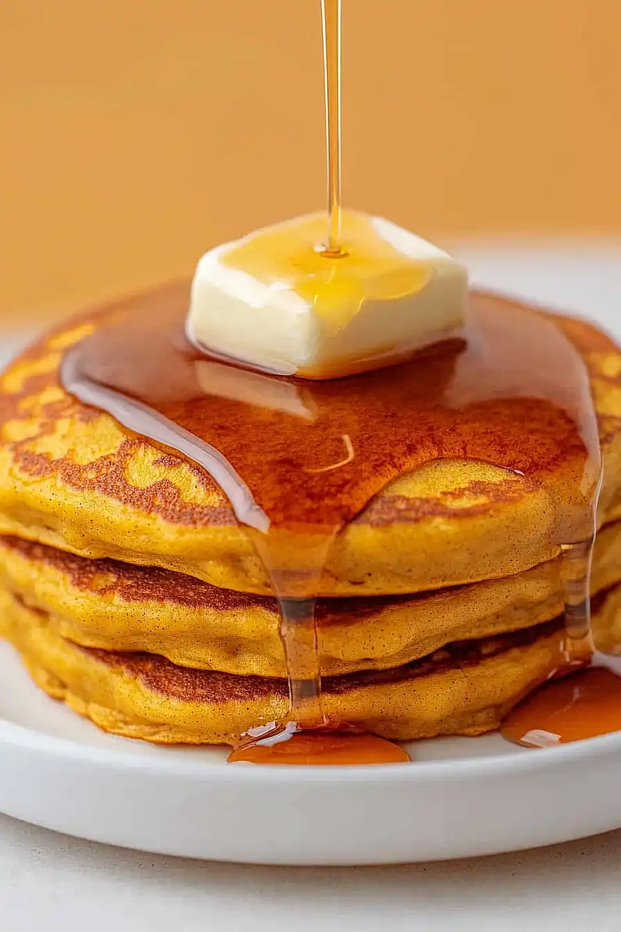 3 ingredient pumpkin pancakes