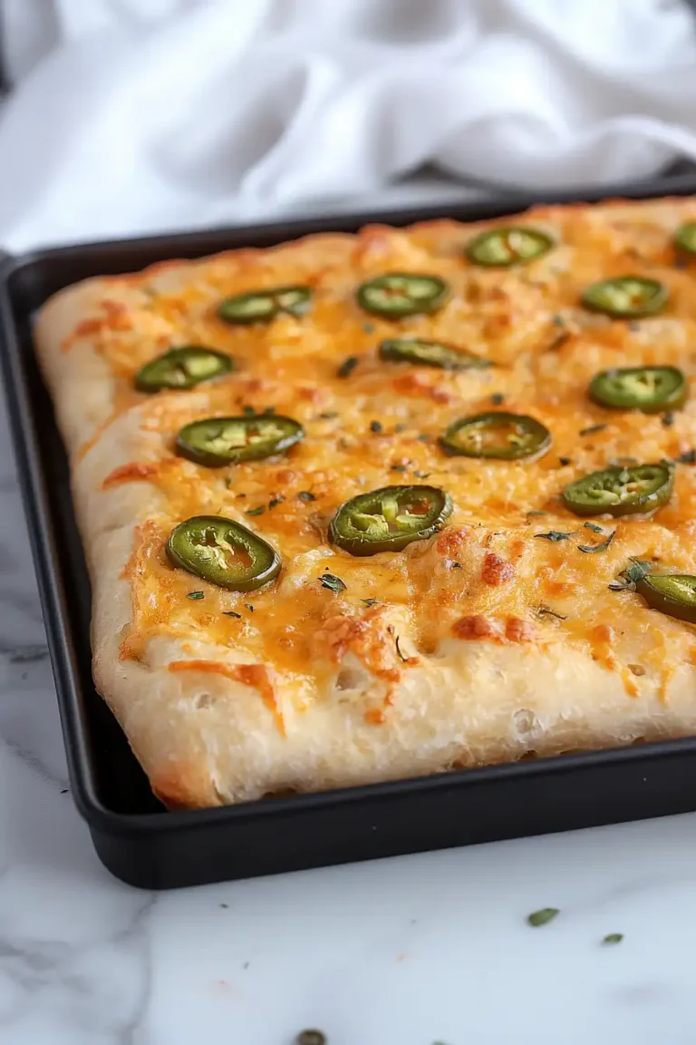 jalapeño focaccia