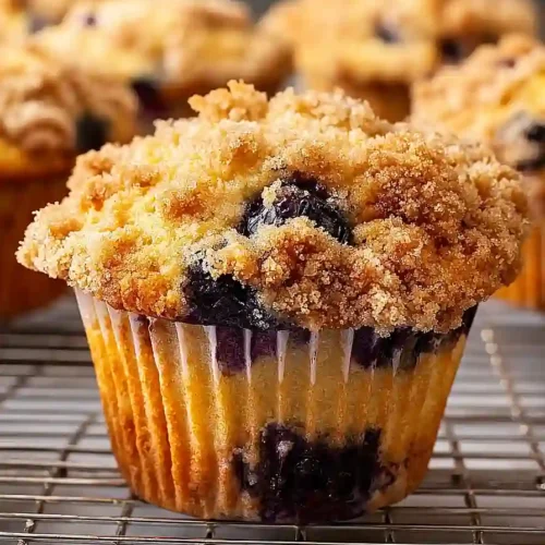 Blueberry Streusel Muffins