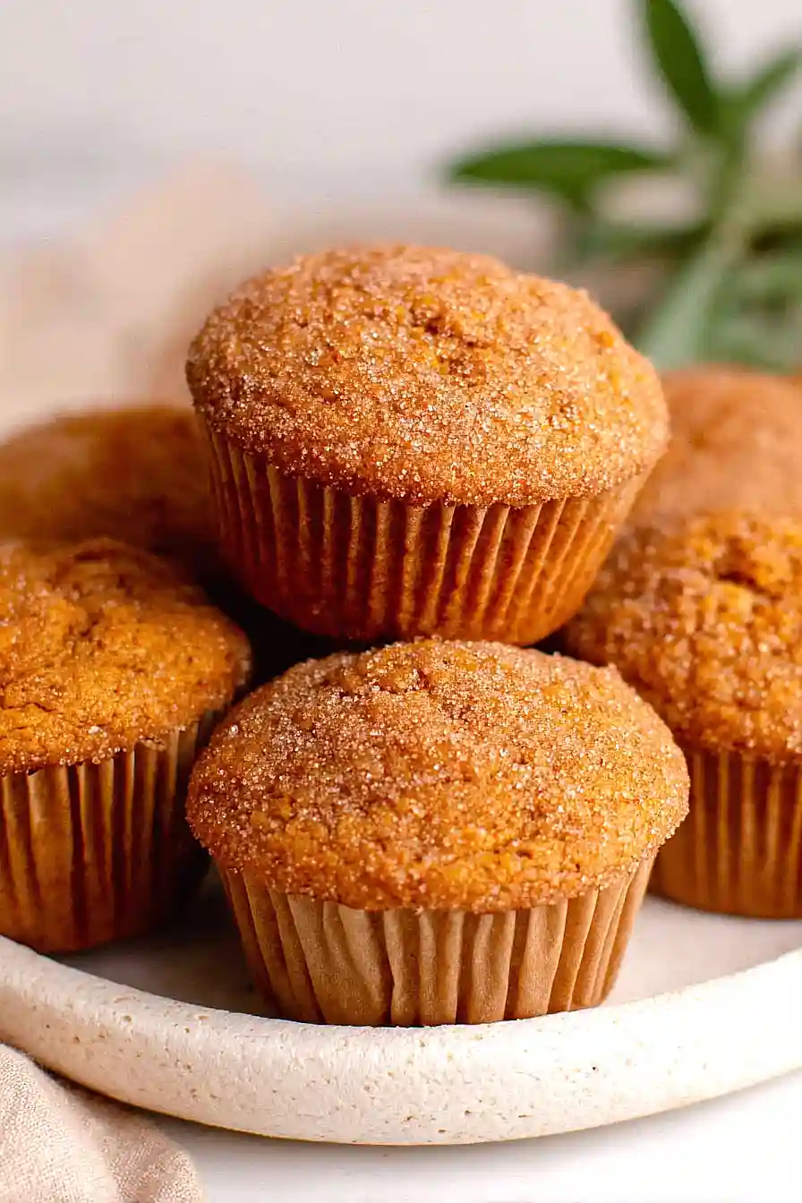 pumpkin banana muffins