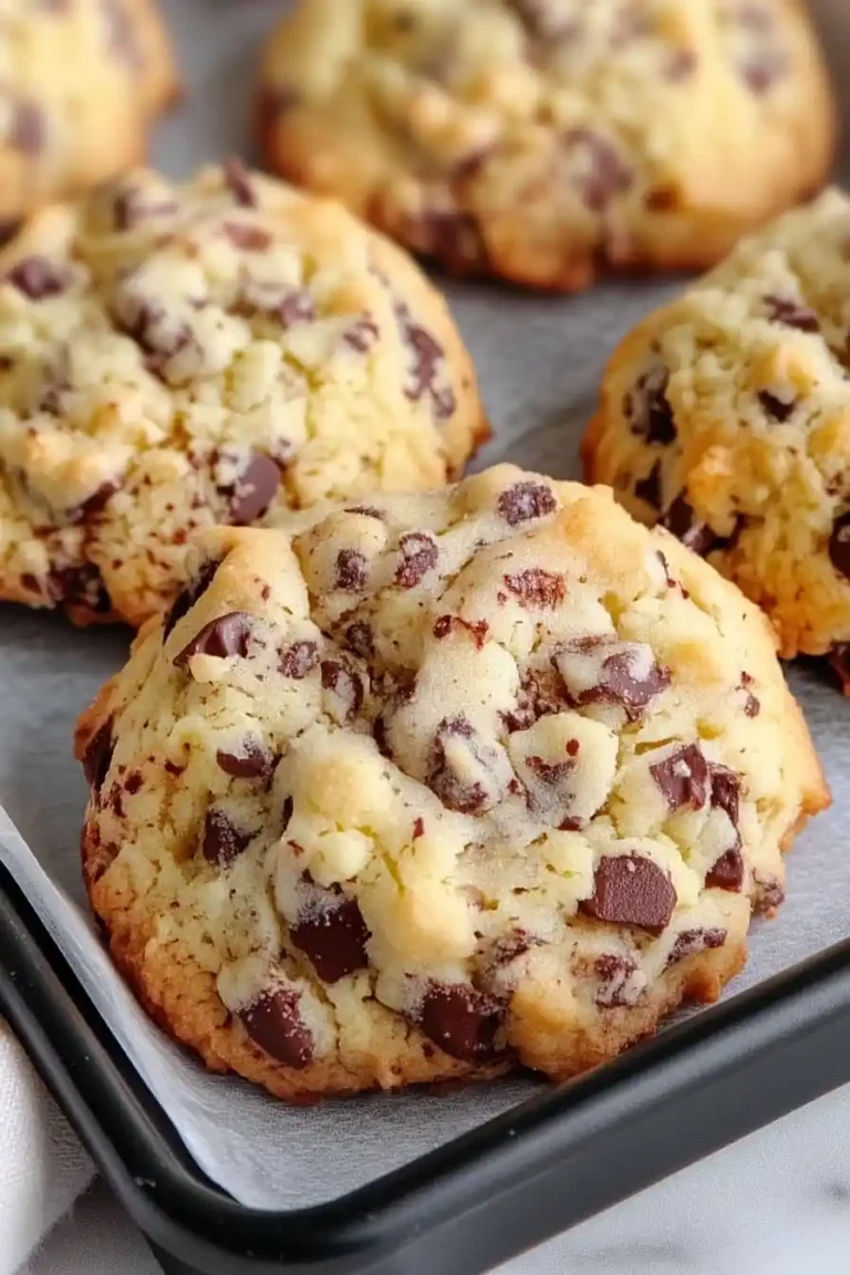 chocolate chip and toffee shortbread cookies