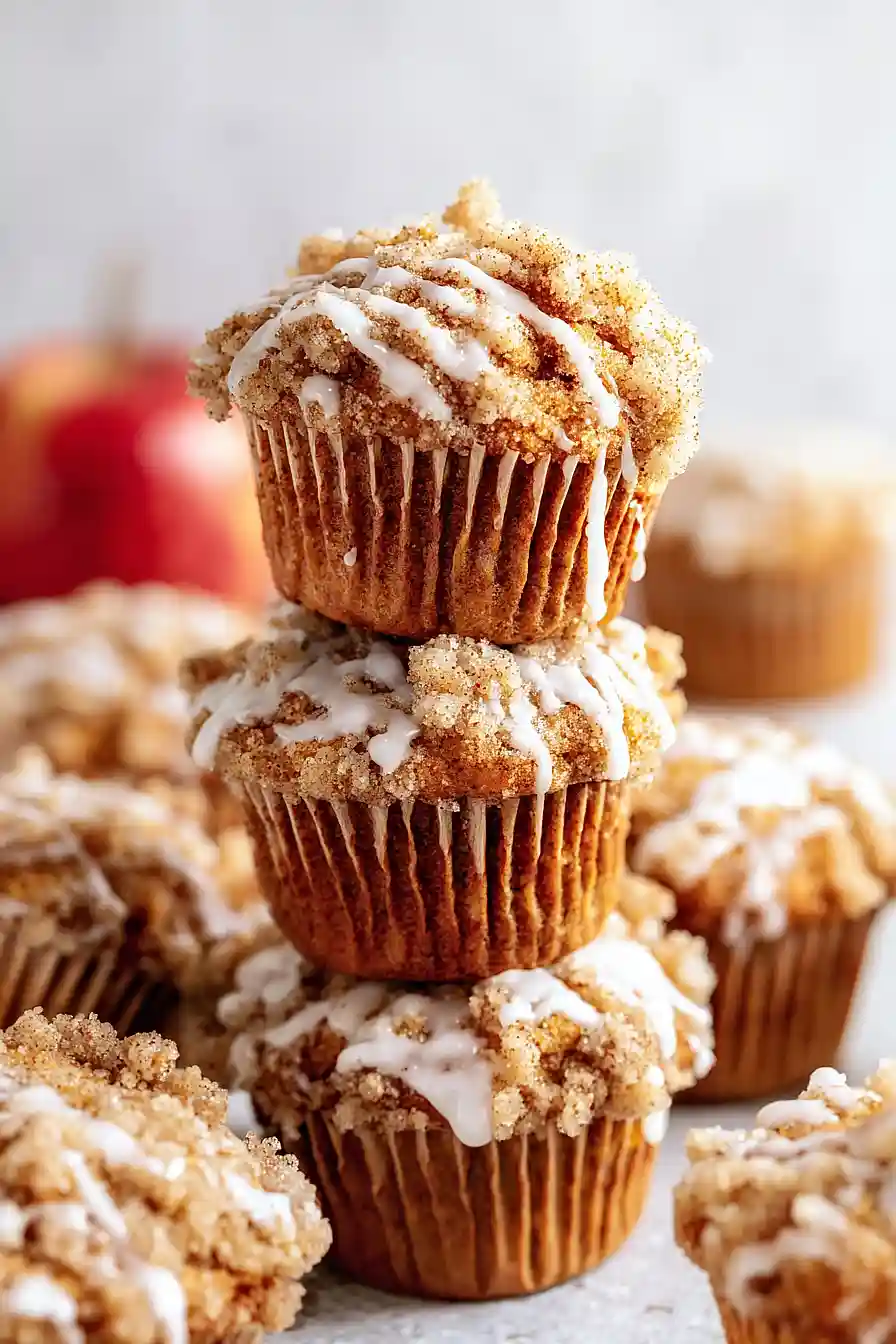 Apple Crumble Muffins