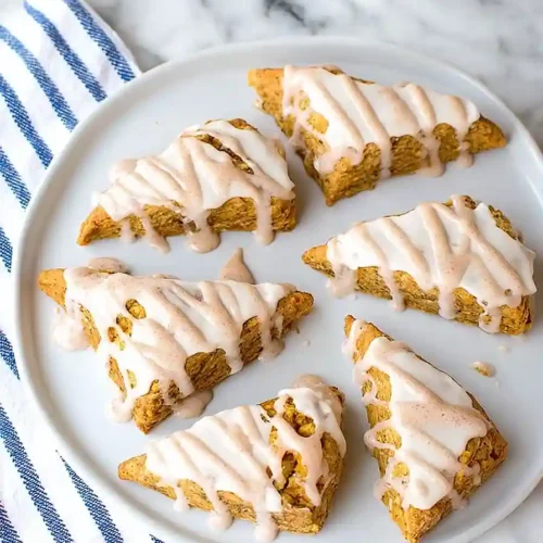 mini pumpkin scones